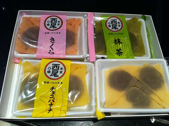 Yatsuhashi truyền thống