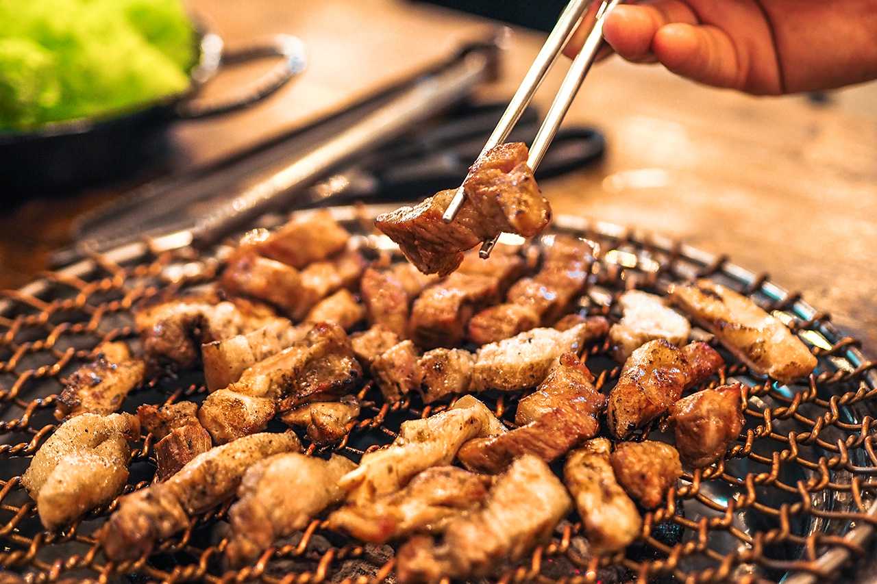 Samgyeopsal - Thỏa sức thưởng thức thịt lợn nướng