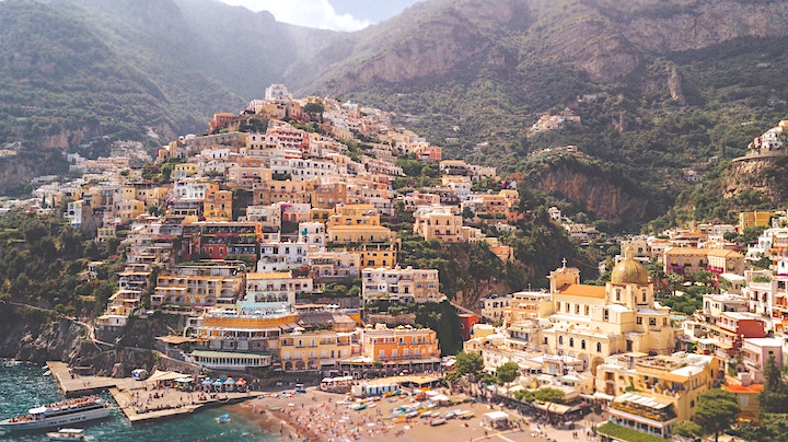 Vẻ đẹp ấn tượng của l&agrave;ng Positano