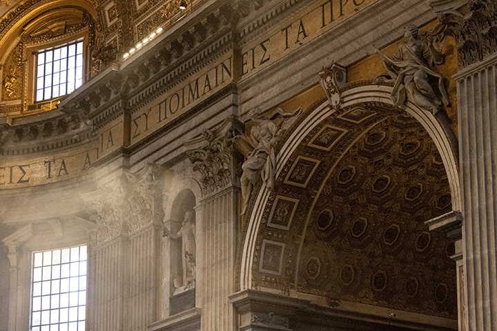 Kiến tr&uacute;c độc đ&aacute;o của Nh&agrave; nguyện m&aacute;i v&ograve;m Sistine