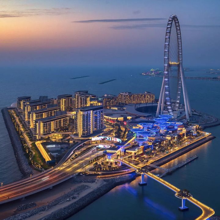 Đảo Bluewaters l&agrave; một vi&ecirc;n ngọc qu&yacute; tại Dubai
