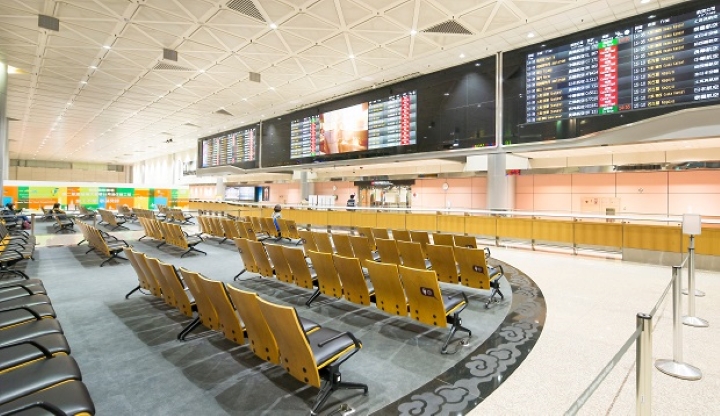 Khu vực ngồi chờ thoải m&aacute;i tại s&acirc;n bay