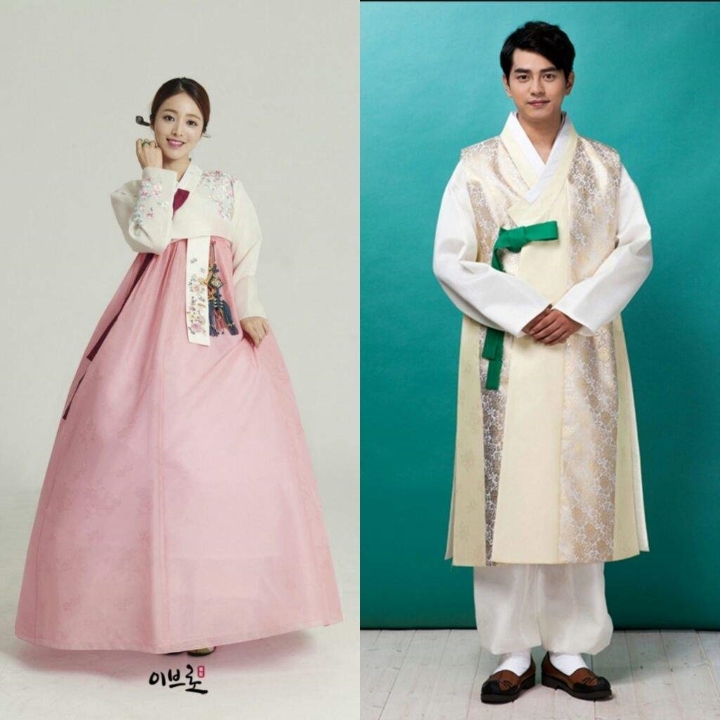  Hanbok của nam v&agrave; nữ