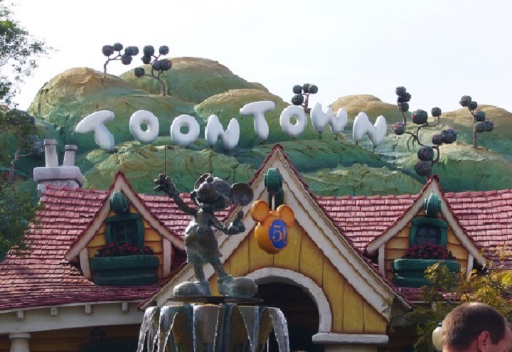 Khu vực Toon town