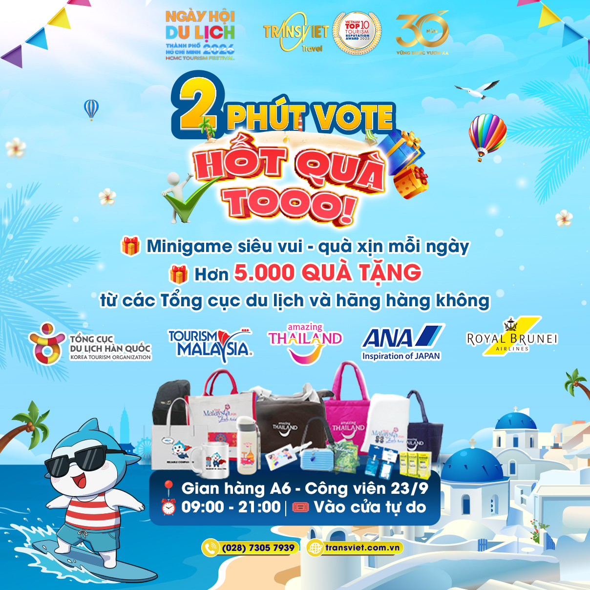 Hơn 5.000 qu&agrave; tặng &ndash; gh&eacute; l&agrave; c&oacute; qu&agrave;