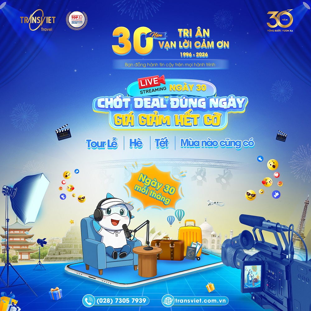 Livestream ng&agrave;y 30 - đ&uacute;ng ng&agrave;y, đ&uacute;ng deal 