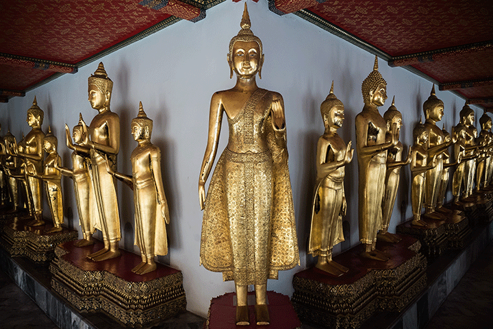 Vẻ đẹp thiêng liêng của chùa Wat Pho