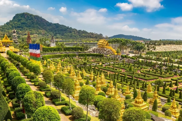 Khu vườn nhiệt đới Nong Nooch với thiết kế độc đáo