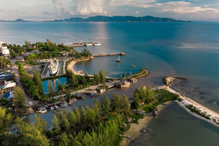 Thong Sala - Trái tim và điểm đầu của hòn đảo