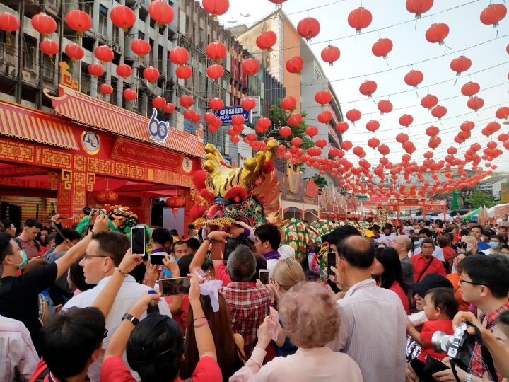Không khí Tết Nguyên Đán sôi nổi ở Thái Lan