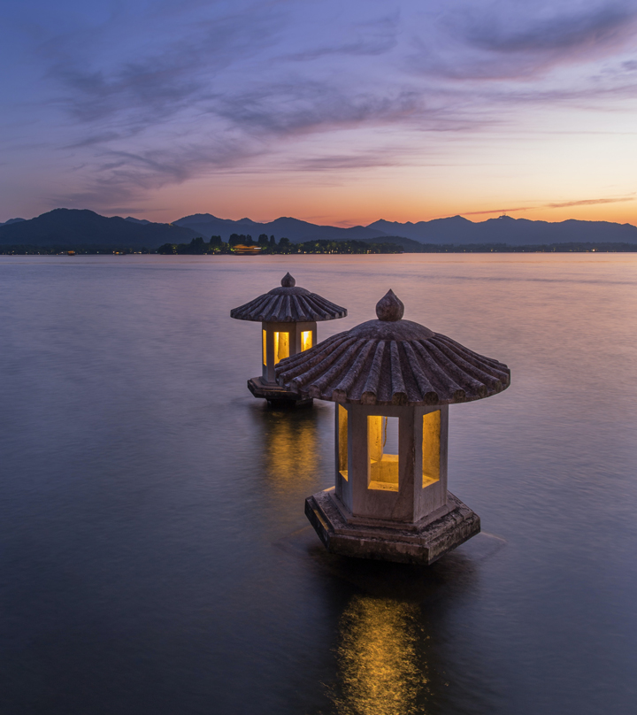 Một g&oacute;c nhỏ của tuyệt cảnh &ldquo;Tam đ&agrave;m ấn nguyệt&rdquo;