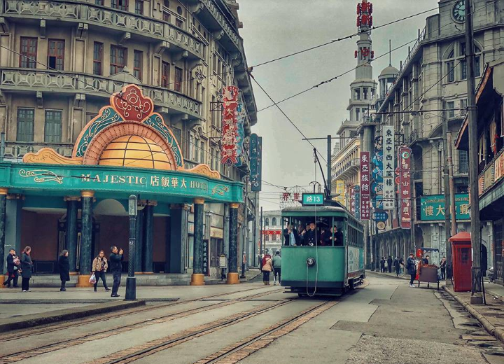 Lạc v&agrave;o bối cảnh cổ trang tuyệt đẹp tại đường Nam Kinh