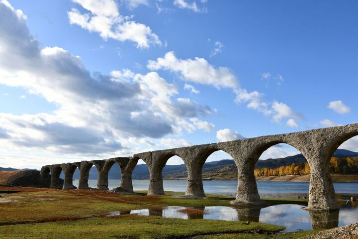 Vẻ đẹp độc đ&aacute;o của cầu Taushubetsugawa Kyoryo