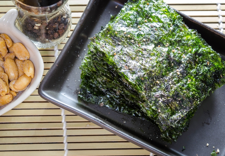 Rong biển g&oacute;p mặt trong bữa ăn h&agrave;ng ng&agrave;y của người H&agrave;n