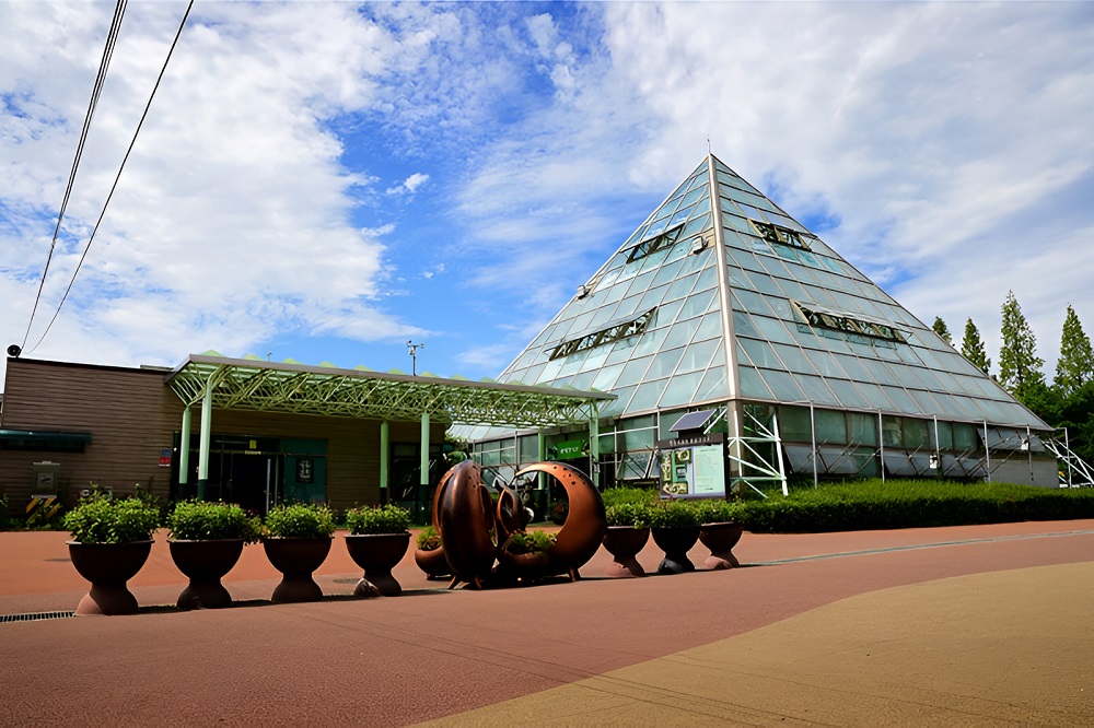 Nhà kính hình kim tự tháp độc đáo của Vườn Bách thảo Ansan