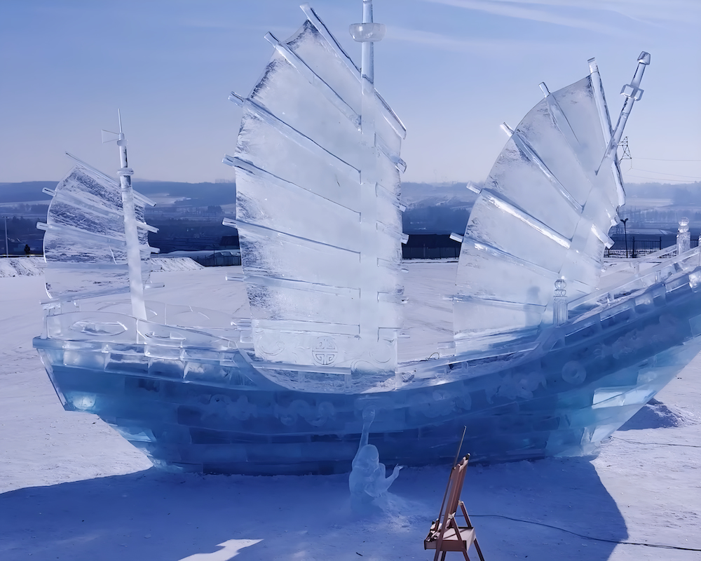 Ngắm nh&igrave;n c&aacute;c c&ocirc;ng tr&igrave;nh đi&ecirc;u khắc độc đ&aacute;o tại F168nhacai đón tết bính ngọ 2026 giải tr&iacute; băng tuyết