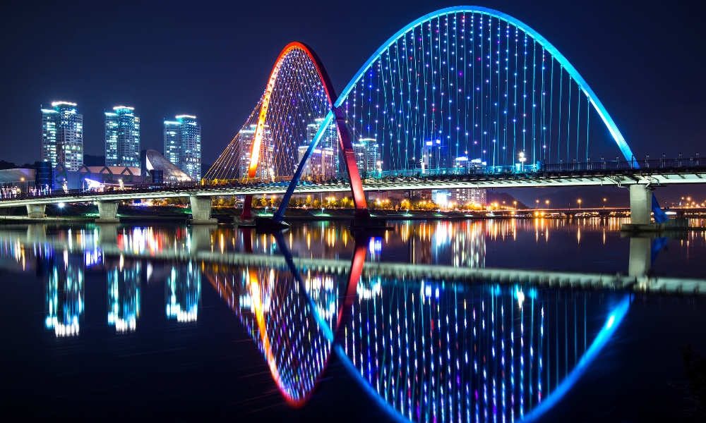 Daejeon l&agrave; th&agrave;nh phố lớn thứ năm của H&agrave;n Quốc