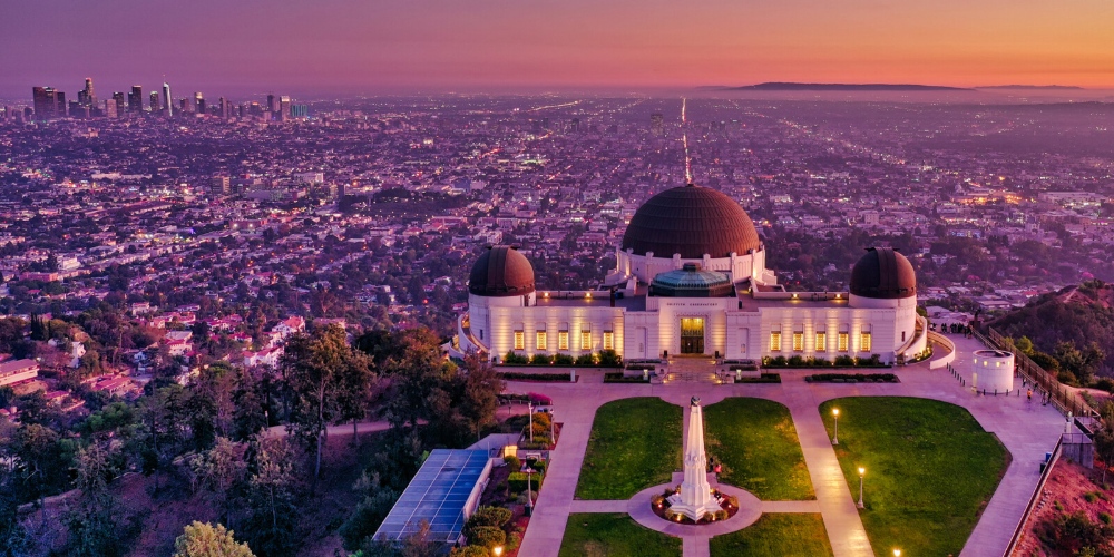 Toàn cảnh Los Angeles từ Griffith Observatory