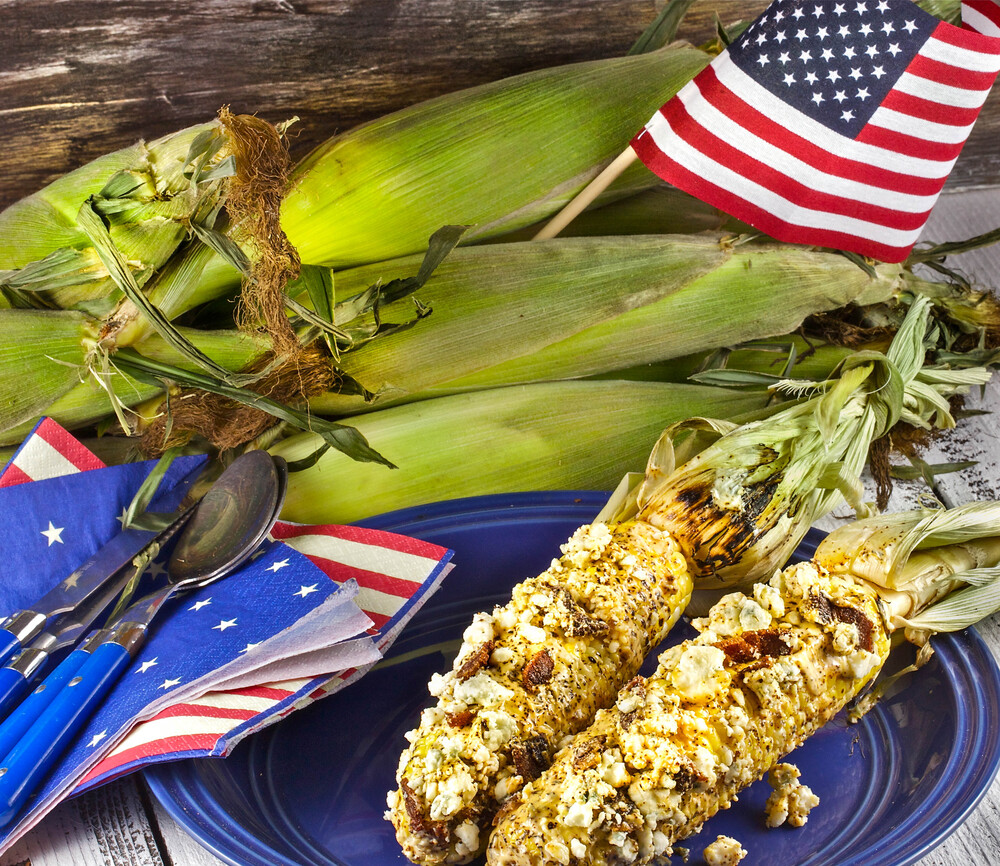 Bắp nướng vàng ruộm mang hương vị mùa hè nước Mỹ