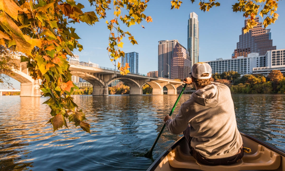Austin là thủ phủ của nhạc sống và là thiên đường của những bữa tiệc ngoài trời mùa thu