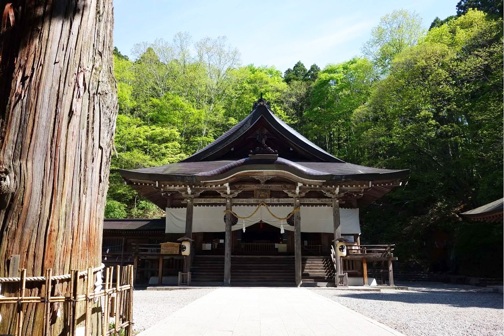 Quần thể đền Togakushi mang vẻ uy nghi&ecirc;m v&agrave; tĩnh lặng