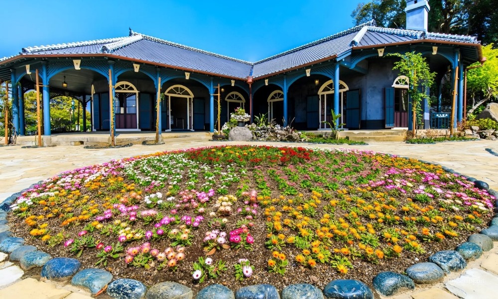 Bảo t&agrave;ng kiến tr&uacute;c ngo&agrave;i trời t&aacute;i hiện dấu ấn phương T&acirc;y tại Nagasaki