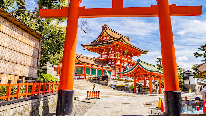 Vẻ đẹp độc đáo của đền Fushimi Inari Taisha