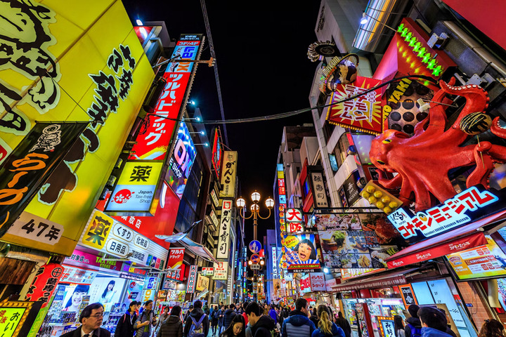 Dotonbori - Khu vực n&aacute;o nhiệt bậc nhất của Osaka