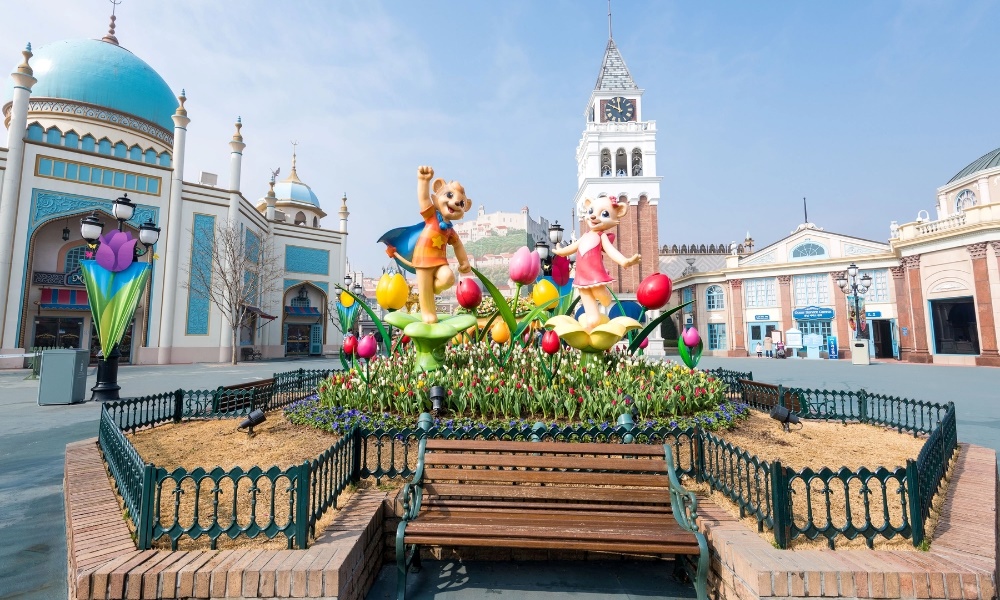 Everland l&agrave; F168nhacai đón tết bính ngọ 2026 giải tr&iacute; lớn nhất H&agrave;n Quốc với 5 khu chủ đề