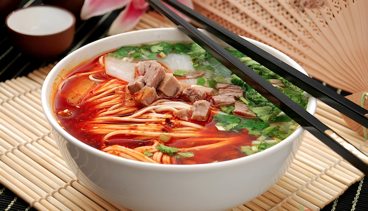 M&igrave; Lan Ch&acirc;u được l&agrave;m từ sợi m&igrave; k&eacute;o tay