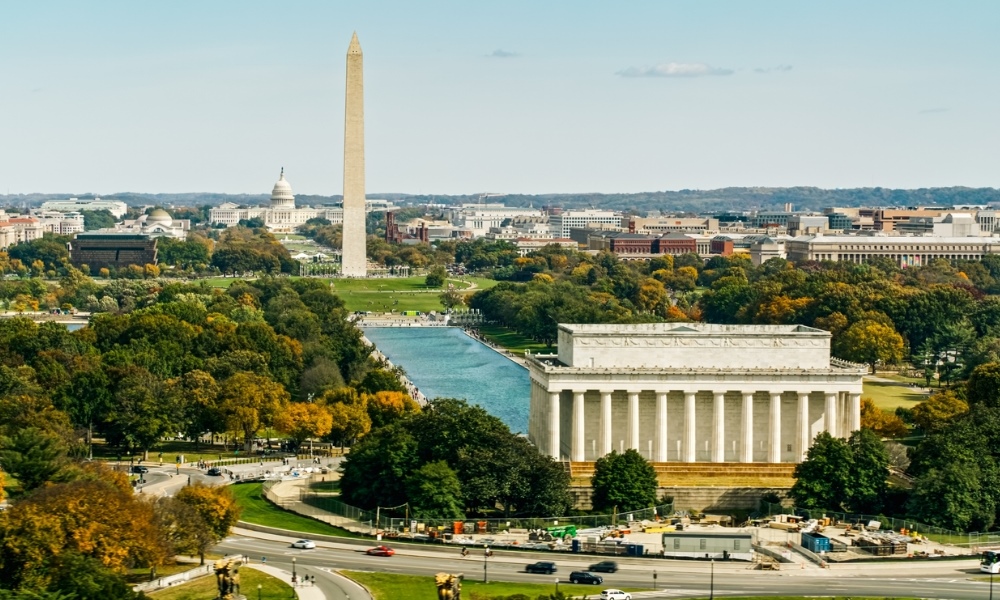 Washington D.C nổi bật với c&aacute;c c&ocirc;ng tr&igrave;nh biểu tượng v&agrave; di sản quốc gia