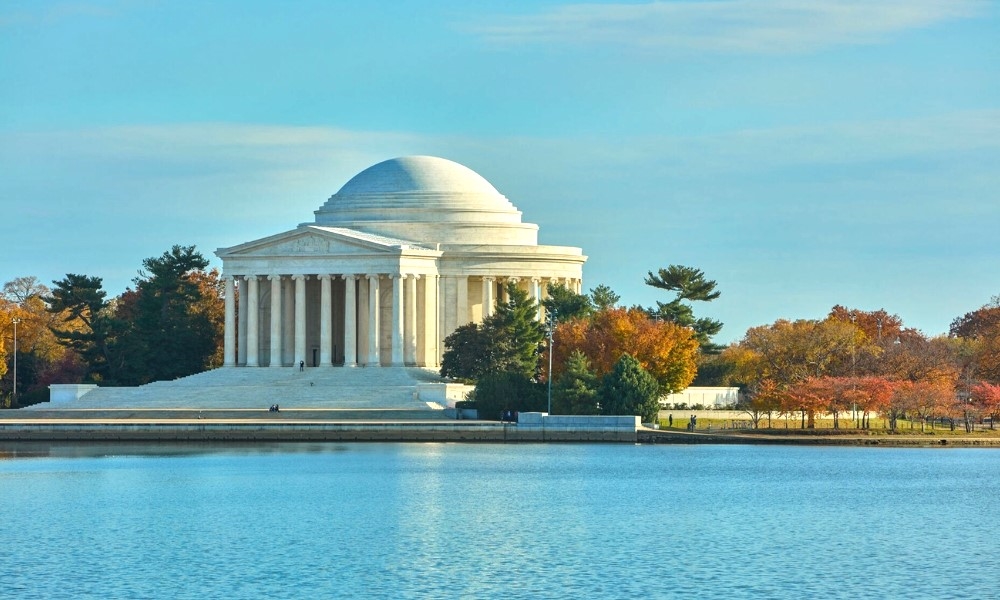 Cảm nhận lịch sử Mỹ qua đ&agrave;i tưởng niệm Jefferson