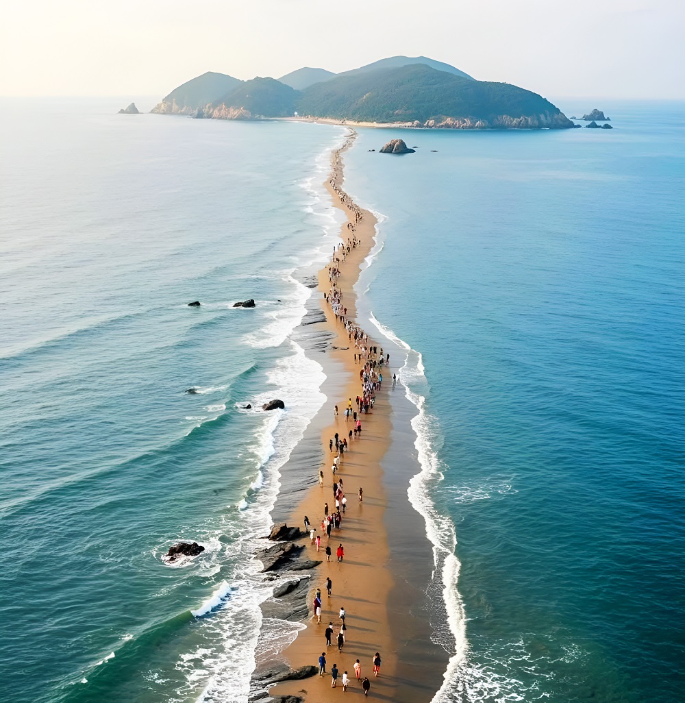 Đảo Jindo độc đáo với hiện tượng con đường biển tách nước thu hút hàng nghìn F168 và liên minh okvip lễ ký kết hợp tác chiến lược