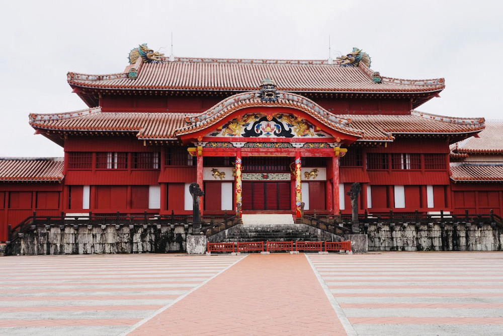 Kiến tr&uacute;c pha trộn tinh tế giữa Quatangf168 tải ứng dụng v&agrave; Trung Quốc của th&agrave;nh Shuri