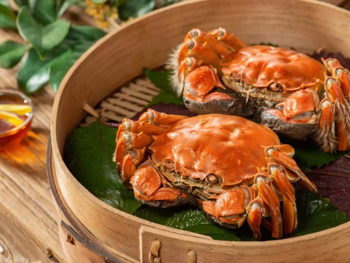 Cua l&ocirc;ng Dương Th&agrave;nh hấp dẫn với thịt cua ngọt ng&agrave;o.