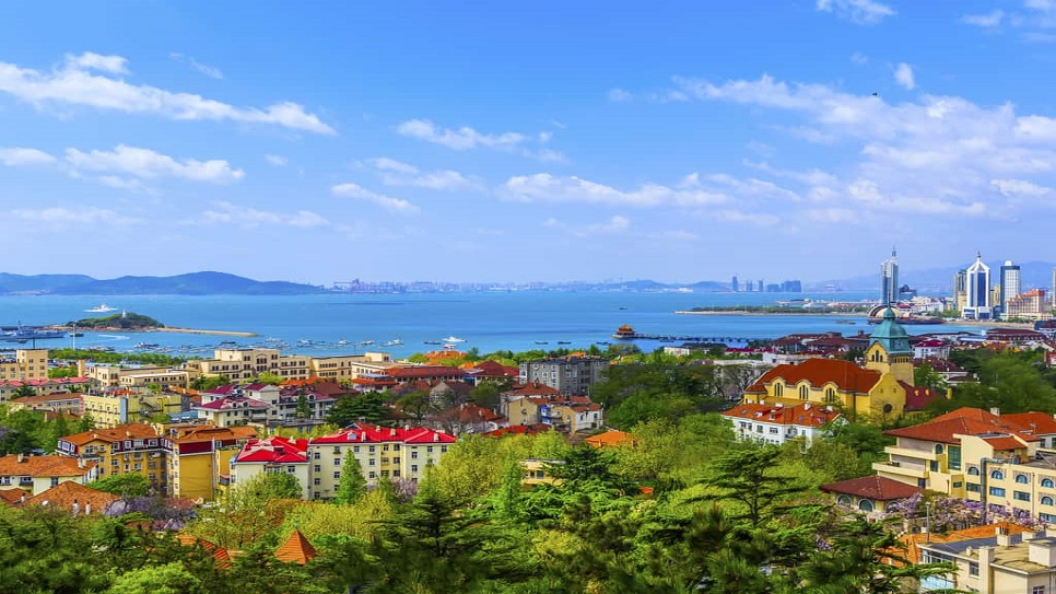 Phong cảnh đẹp tuyệt vời nh&igrave;n từ Tiểu Ngư Sơn