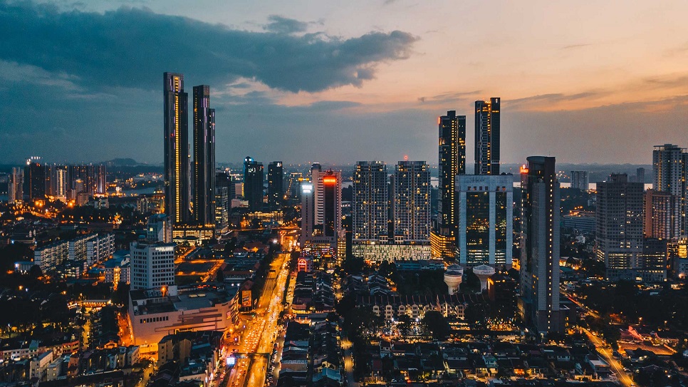 Johor Bahru lung linh về đ&ecirc;m