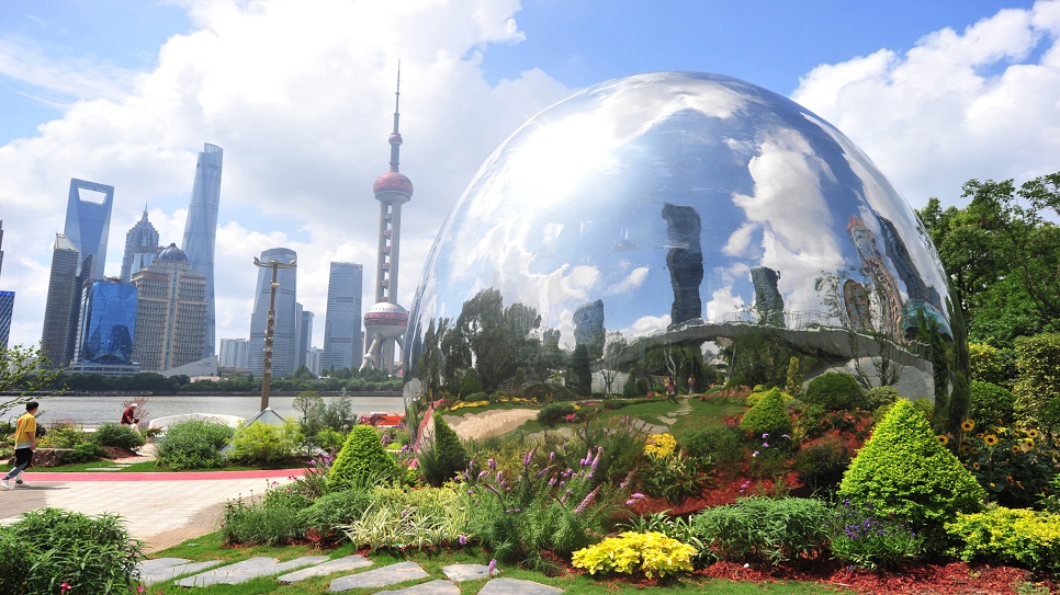 C&ocirc;ng vi&ecirc;n ph&iacute;a bắc bến Thượng Hải