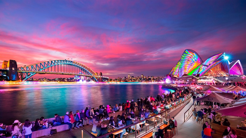 Lễ hội &Aacute;nh s&aacute;ng Vivid Sydney