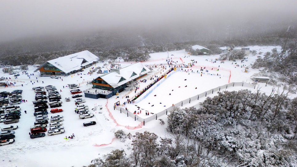 Khu nghỉ m&aacute;t trượt tuyết Lake Mountain