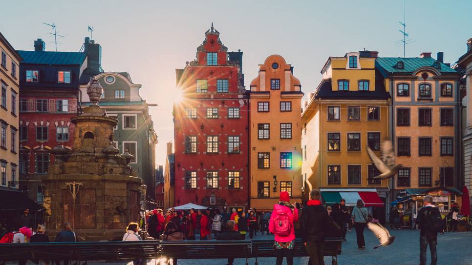 Thị trấn cổ Gamla Stan 