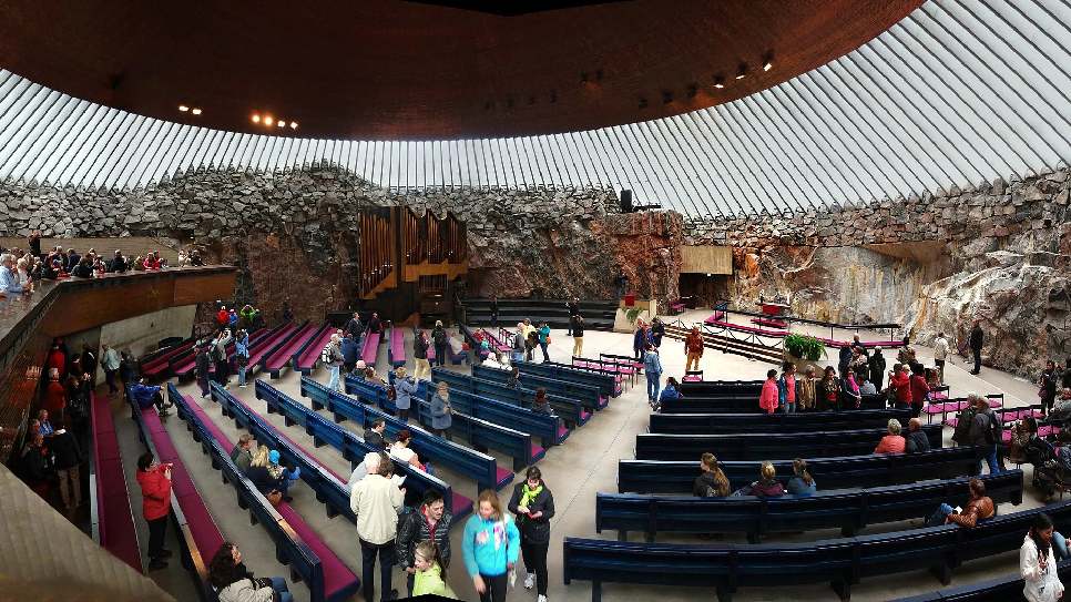 Nh&agrave; thờ Temppeliaukio