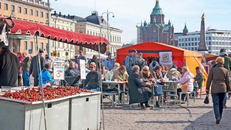 Khu chợ Market Square