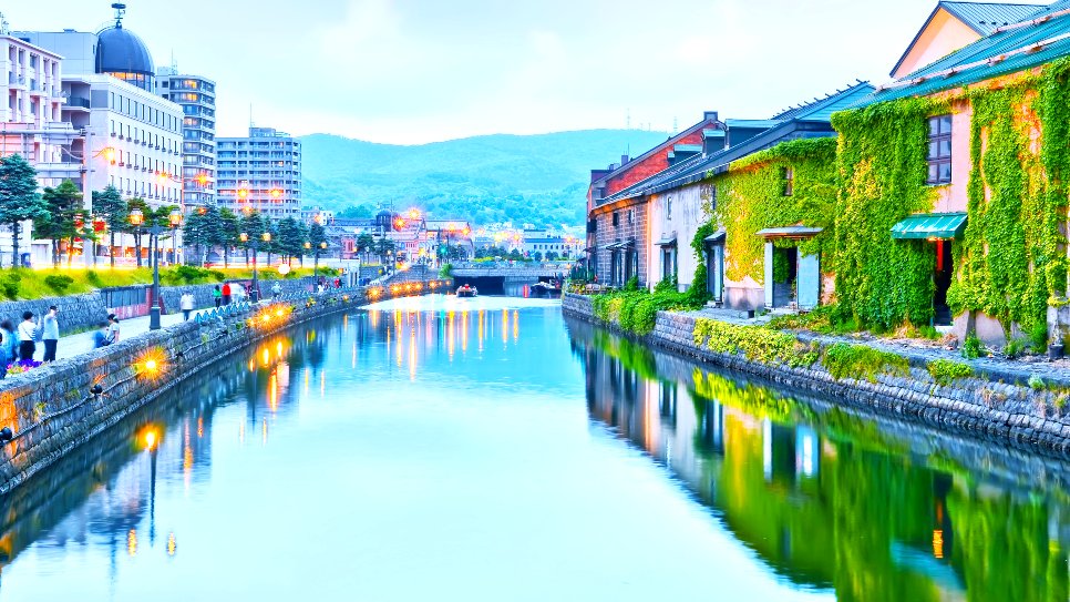 K&ecirc;nh đ&agrave;o Otaru Canal 