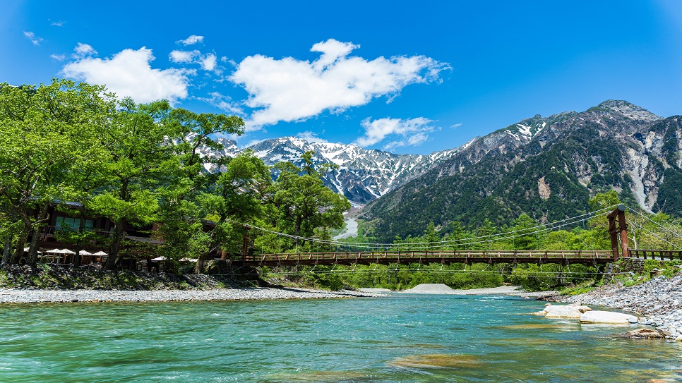 Cầu Kappa tại thung lũng Kamikochi
