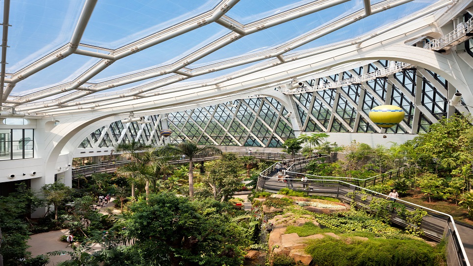 Vẻ đẹp kiến tr&uacute;c của Seoul Botanic Park