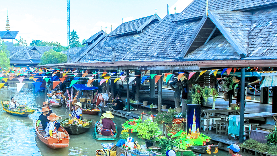 Chợ nổi bốn miền