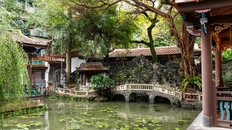Dinh thự Lin Family Mansion and Garden là một trong Tứ Đại Danh Viên của Đài Loan thời xưa