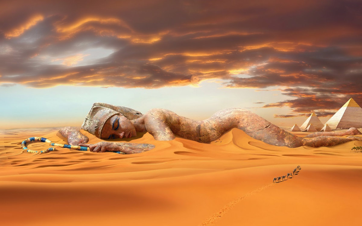 Hình ảnh mùa hè tại Ai Cập