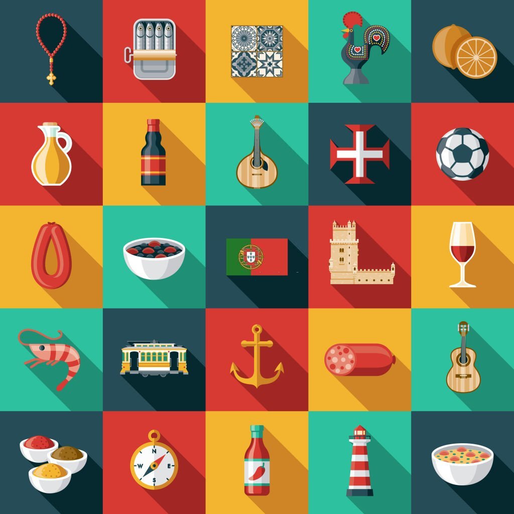Những icons tiêu biểu đại diện cho một nền văn hóa phong phú đa đạng của Bồ Đào Nha